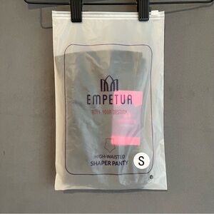 Empetua - High Waisted Shaper Panty - Black - Size S - NWT